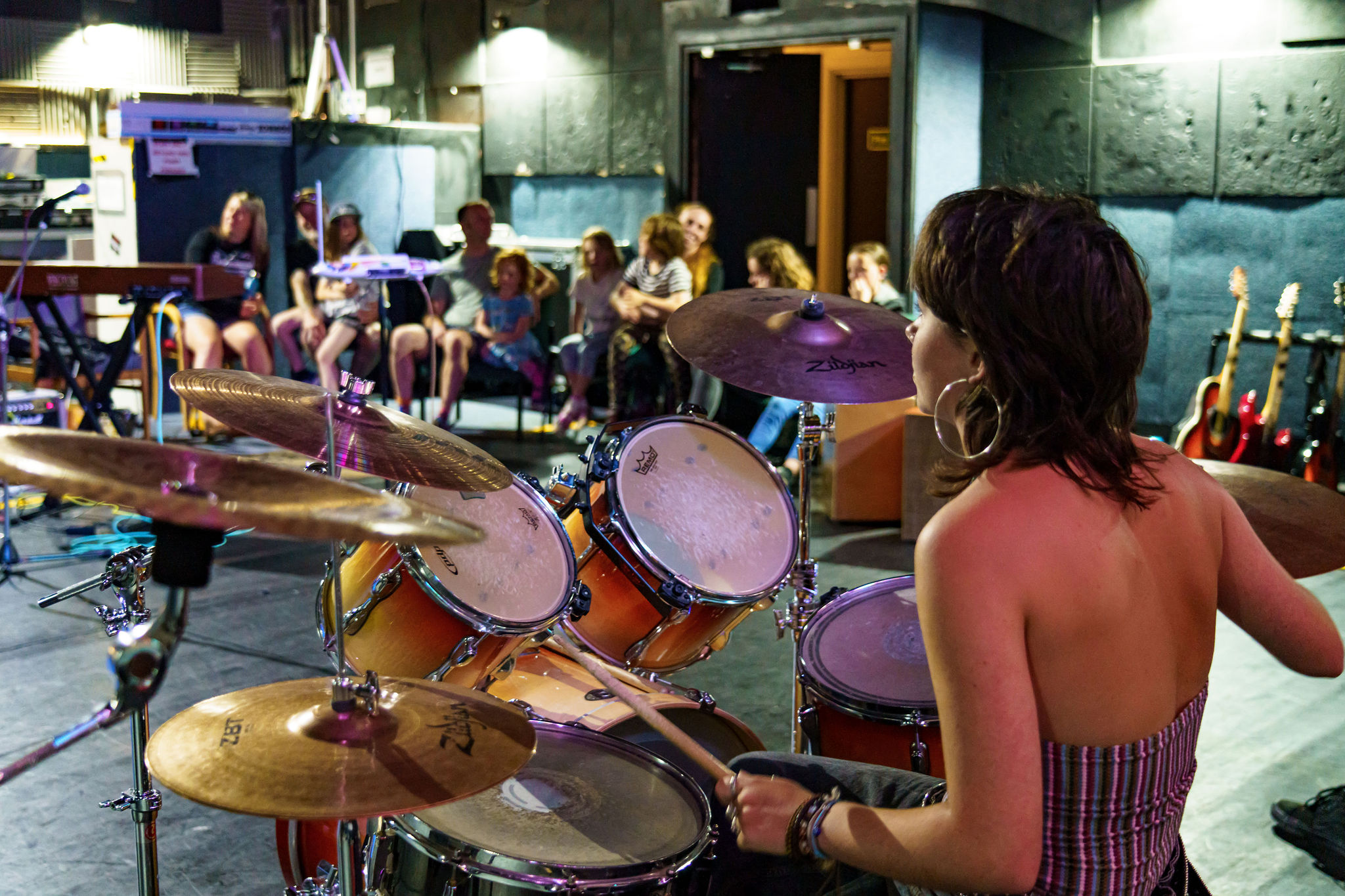 Girls Rock music workshop at Livewire.